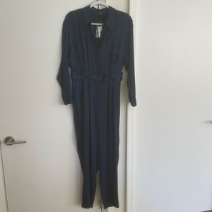 NEW Express Belted Jumpsuit